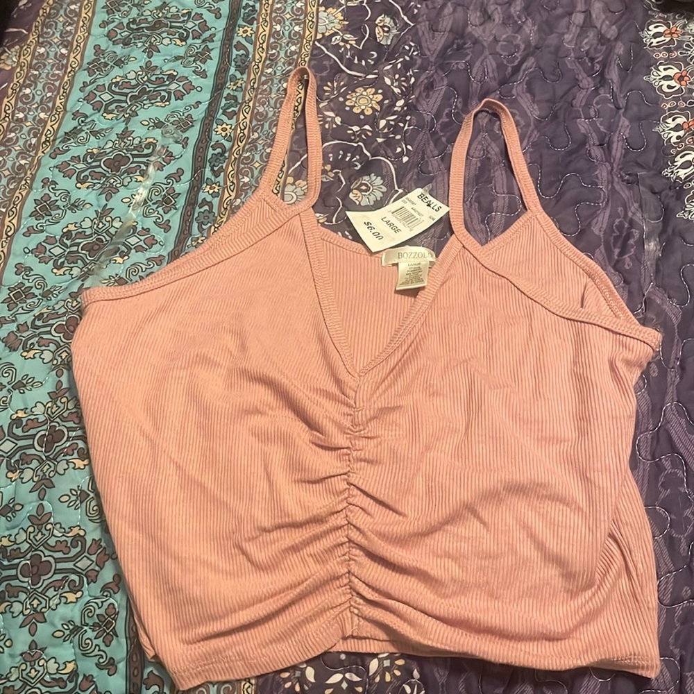 Lounge Cropped Tank - L/NWT